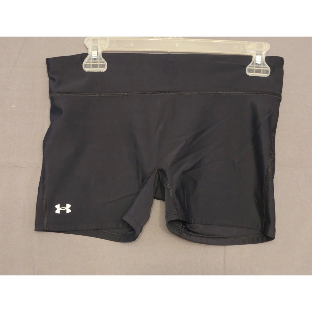 Under Armour Shortie Compression‎ Shorts Women's Size Large Black
